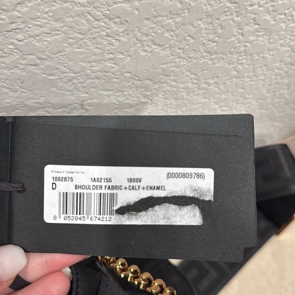 NWT Versace Black Bucket Bag with Gold Accents - Picture 4 of 13